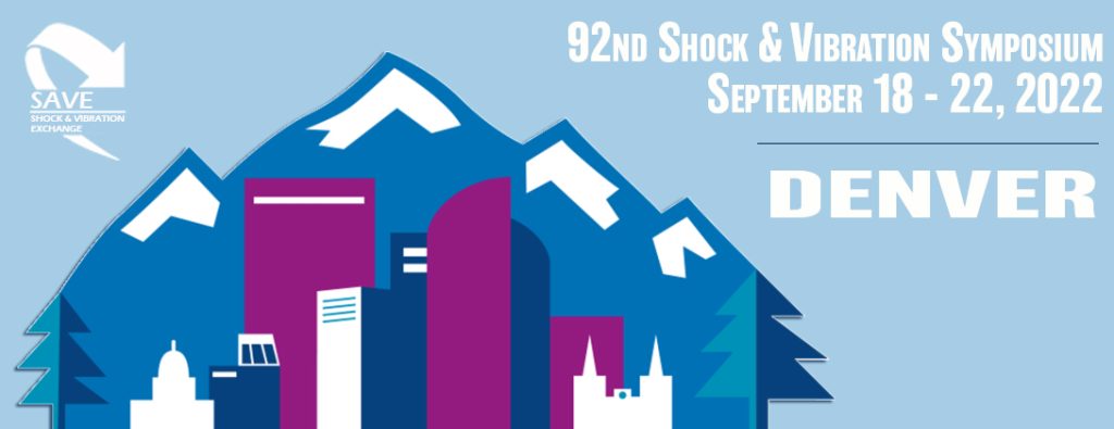 Join us at the 92nd Shock and Vibration Symposium